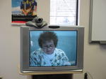 Jackie Rundle interviews video conference