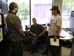 08 08 07 - Chief Joe Meekis visits KORI