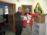 (09/02/11) Tony Bartley, PhD donates high tech science equipment for KiHS