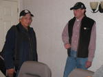 Chief Roy Dale Meekis (Deer Lake) & Lars Dixon Computer Technician (Balmertown)