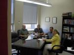 Brian Walmark of KORI meets with Lakehead University Faculty and Fednor