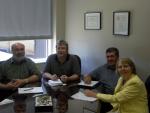 Brian Walmark of KORI meets with Lakehead University Faculty and Fednor