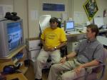 KORI's Wesley McKay and Franz Seibel participating in a KO Telehealth Video Conference
