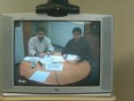 05 02 03 Guelph's Ricardo Rameriz and Andres Ibanez participate during the  Videoconferencing telehealth evaluation meeting 001
