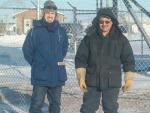 Peter Czerny and Elder Crowe... 05 01 22-24 C-Band Benefit Study Fort Severn Site Visit 015