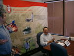 (16/05/07)  NAN Grand Chief Stan Beardy Visits KORI Office for UN V/C presentation.
